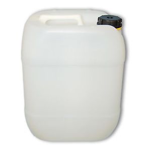 Plastic canister, Jerrican 20 L DIN 61, natural, Made in Germany (22002)