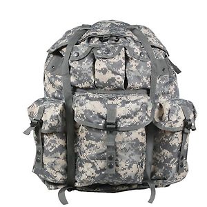 ARMY AT DIGITAL CAMO US UCP ACU Large ALICE PACK WITH ALU FRAME Rucksack