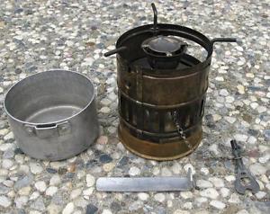 Vintage Max Sievert Svea 123 Hike Camp Hunt Stove TESTED Unrestored Condition