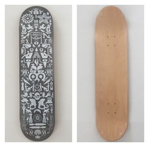 RYAN MCGINNESS X ICONOCLAST SKATEBOARD DECK-FUTURA OBEY KAWS SUPREME MO WAX GONZ