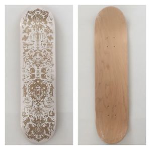 RYAN MCGINNESS X ICONOCLAST SKATEBOARD DECK-FUTURA OBEY KAWS SUPREME MO WAX GONZ