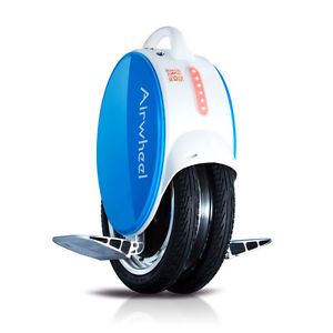 Airwheel Q5 (Blue) Self-Balancing Gyroscopic Unicycle 170Wh