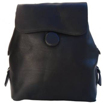 Flap-Over Button Backpack