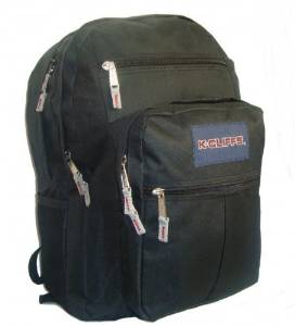 703150 - 18" Multi Pocket Backpack - Black Case Pack 24