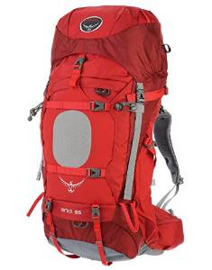 Osprey Ariel 65 hiking bag Ladies Gr. M red