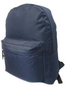 DDI - 18" Classic Backpack 18"x13"x6" Navy. (Cases of 36 items)