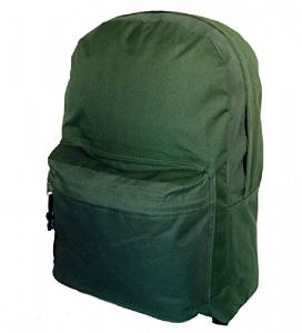 DDI - Classic Backpack 18"x13"x6", Green (Cases of 36 items)