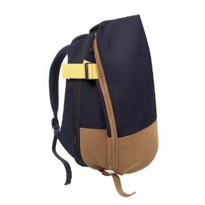 Cote&Ciel Isar Twin Touch Canvas Backpack - Altantic Blue