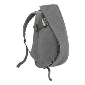 Cote&Ciel Isar Medium Raw Canvas Backpack - Icelandic Ash