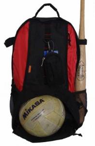 Bat, Basketball, Volleyball, Football Backpack (14 Pieces) [Toy]