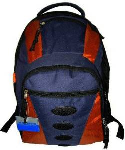 DDI 702800 16.6 in. Backpack Navy-Orange Case Of 24