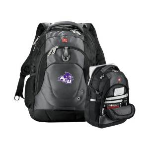 ACU Wildcat Wenger Swiss Army Tech Charcoal Compu Backpack 'Angled ACU w/Wildcat Head'