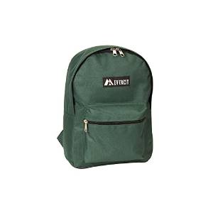 30 ct. Everest Backpacks - Dark Green - 15"