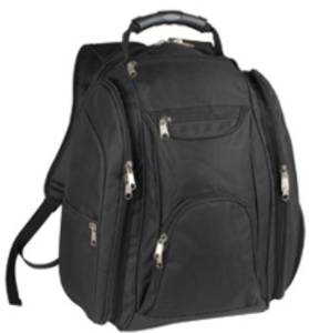 DDI 1483532 Exihibition Compu Backpack-Black