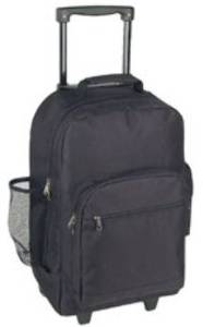 DDI 1475800 Rolling Backpack -Black