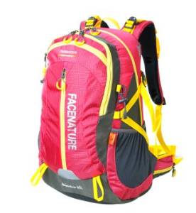 New Travel Backpack Outdoor Mountaineering Bag Men and Women Riding Backpack 40 L Pink 50 L