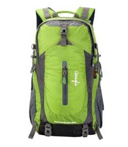 Professional Super Light Waterproof Outdoor Backpack Backpack Travel 40 L Standard Edition, Fruit-green Men and Women