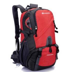 Sports Baohu Mountaineering Bag Men and Women Travel Backpack Backpack Large Capacity Outside Red Bag