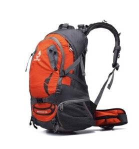 Men and Women with Waterproof Outdoor Wear Hiking Backpack Backpack Backpack Tourist Travel 35 L Orange