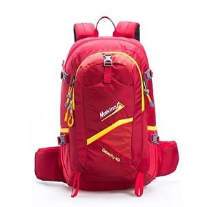 MAKINO Backpack Outdoor Hiking Daypack 5557 , Red