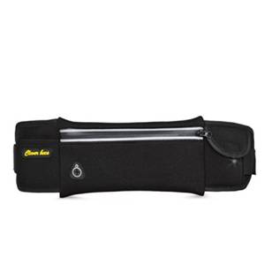 Waist Pack Runner Belt - Secure Comfortable Travel Money Belt for Men and Women Yellow