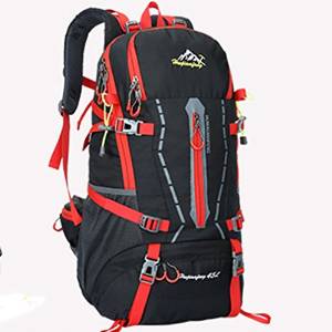 Outdoor Camping Backpack Travel Hiking Daypack Black