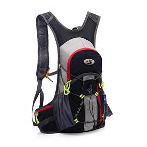 WQ Outdoor Running Water Bag Backpack Backpack Shoulder Bags for Men and Women S Waterproof Riding off-Road Trekker