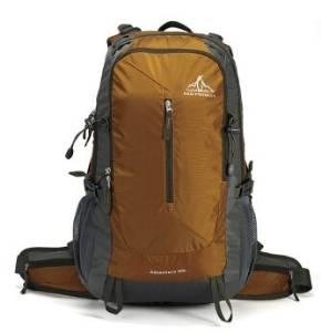 Mountaineering Bag Men's and Women's Shoulders Waterproof Outdoor Backpack on My Stuff Turmeric Spell of Gray Code