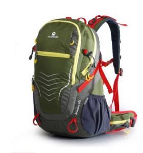 The New Backpack Men's and Women's Backpack Waterproof Outdoor Backpacking Trip to Ride My Stuff Outdoor 40 L Army Green