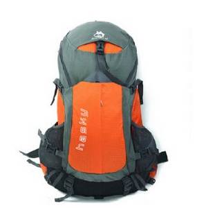 Men's and Women's Outdoor Air Permeability Is Muti_function Large Capacity Backpack Hiking Shoulder Shoulder Bag Orange