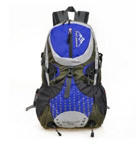 New Professional Outdoor Backpack Backpack Shoulders Bag Professional Waterproof Outdoor Men and Women 30 L Blue Backpack