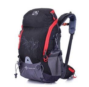 Tourist Travel Backpack Waterproof Outdoor Hiking Backpack Mountaineering Backpack Fashionable Backpack Black