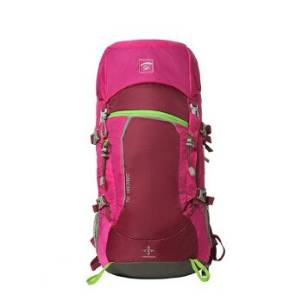 Backpack 35 Litres of Men's Women's Backpack Backpack Outdoor Packages Rose Red