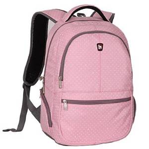 Oiwas Outdoor Travel and Leisure Double Shoulder Backpack Bag , Pink