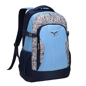 Oiwas Outdoor Activities Double Shoulder Backpack Bag , Blue