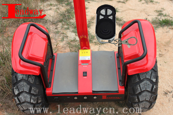 Leadway vision scooter with remote control The tire 19 off road 3-wheel gas scooters( RM09D-T1316)