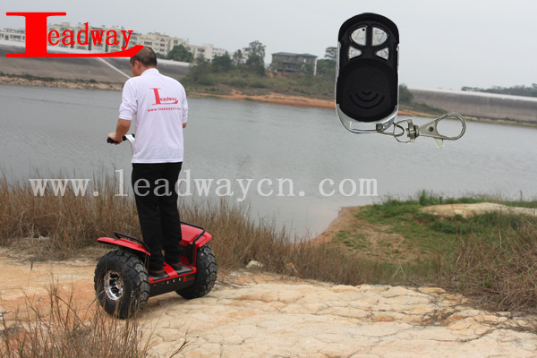 Leadway vision scooter with remote control The tire 19 off road kick scooters for sale ( RM09D-T1317)