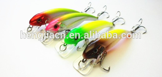 76mm Cheap Fishing Lures tackle lure 7.6CM 5.9G 6# hooks minnow bait bass tuna trout lures fly fishing gear china swimbait