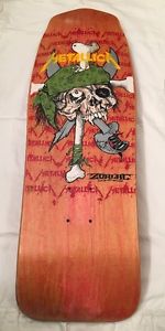 Zorlac Metallica Pirate Original Vintage Skateboard Deck