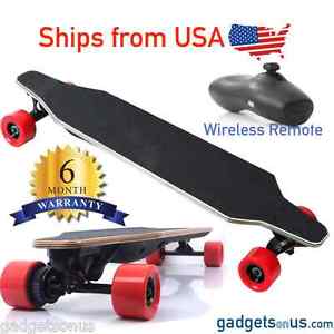 Gadgetsonus 1200W Power Electric Longboard 20Mph