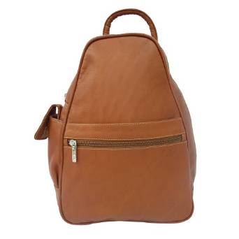 Piel Leather Tri-Shaped Sling Bag