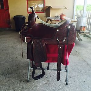 Martin Saddlery 17" Working Cowhorse Saddle