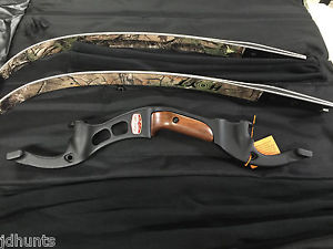 Hoyt Fred Eichler Buffalo Recurve Bow  Right Hand 60" 40lbs Realtree Limbs