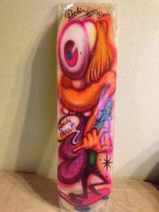 Japan ROCKIN JELLY BEAN Art Airbrush Work Eyeball Signed Skate Deck Skateboard