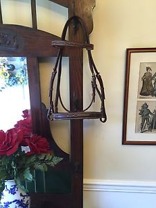 NEW Jimmy's 21st Century Wide Noseband Hunter Bridle Fancy Stitch Cob Pony Horse