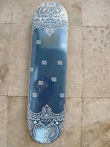 SUPREME NY BLUE BANDANA DECK NOS SKATEBOARD NEW BOX LOGO KERMIT MISFITS