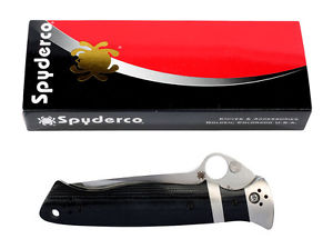 Spyderco C149GP Vallotton Sub-Hilt Folding Knife