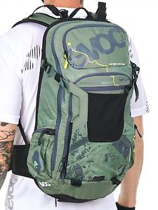 Zaino Idrico Evoc Fr Supertrail Bolivia - 20 Litre (With Back Protection) Verde