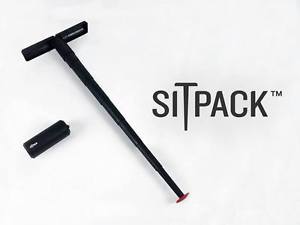 Sitpack - Foldable Seat For Resting on the Go + Carry-Strap + 3 Sitpack-foot