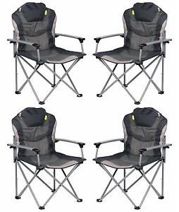 Kampa The Guv'nor  Armchair - Charcoal x 4